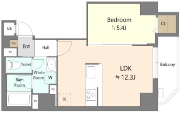 Alivis本郷三丁目の物件間取画像